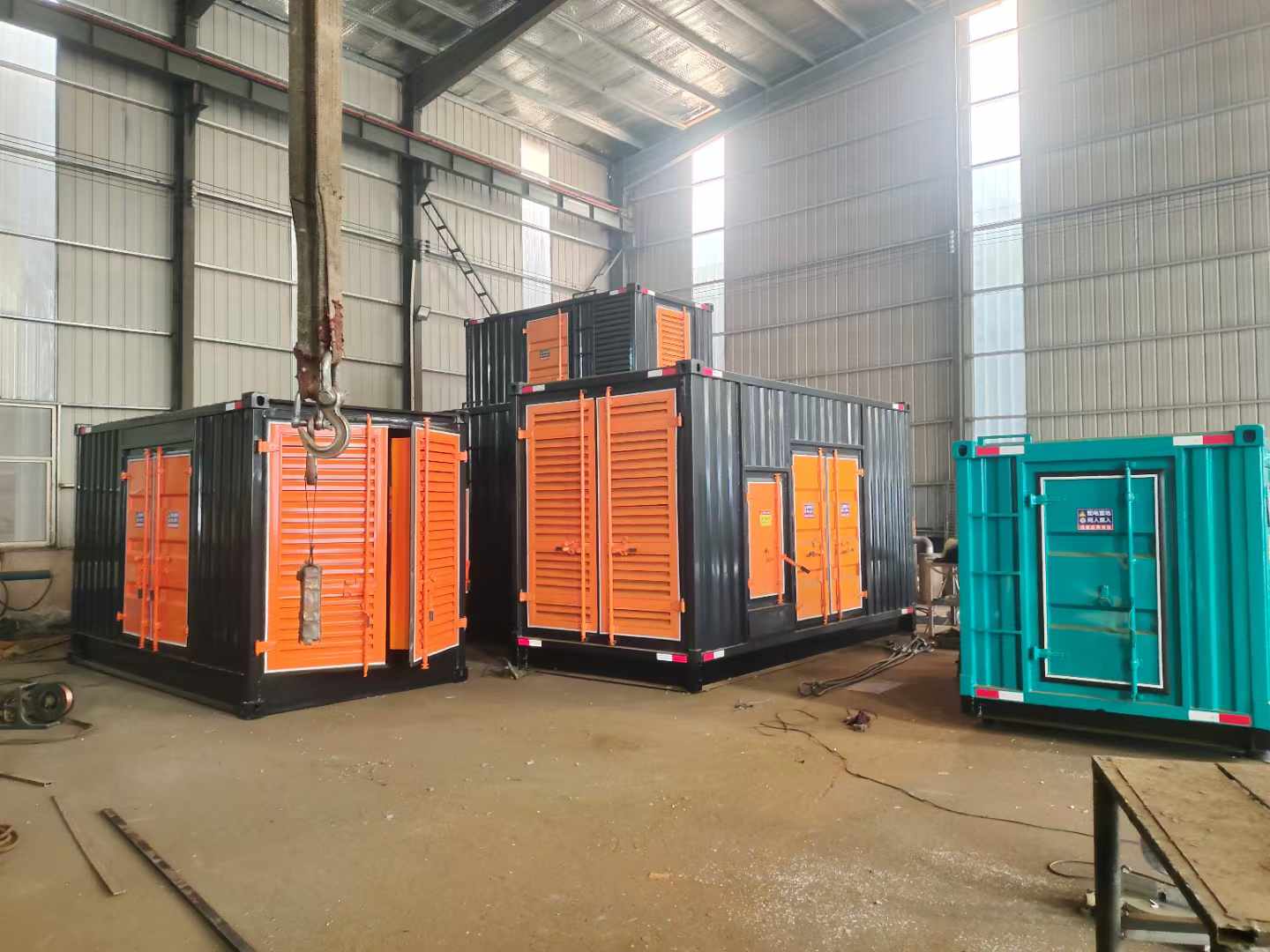 桥西500kw柴油发电机组可以带动多少功率设备？